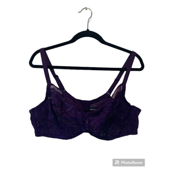 Torrid Curve underwire laced 46D - Picture 1 of 4